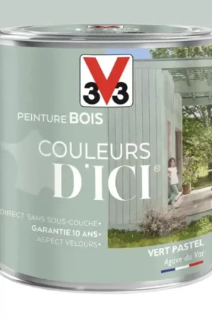Top Vente Peinture bois V33 Couleurs d'ICI Vert pastel