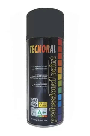 Top Vente Bombe de peinture TECNORAL (Nespoli) Gris anthracite