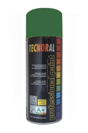 Dernier Modèle Bombe de peinture TECNORAL (Nespoli) Vert jardin