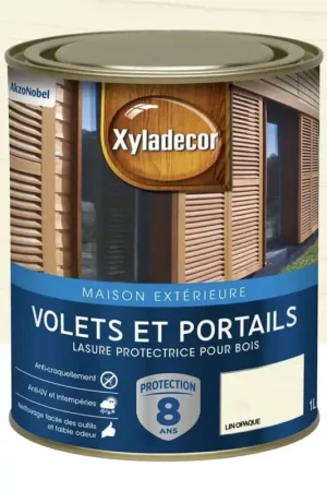 Lasure Xyladécor Volets & Portails 8ans Lin opaque Commande En Gros