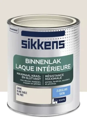 Laque intérieure SIKKENS Blanc sable Super Prix