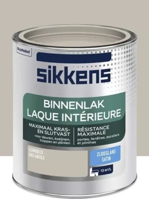 Laque intérieure SIKKENS Gris argile Achat Immédiat