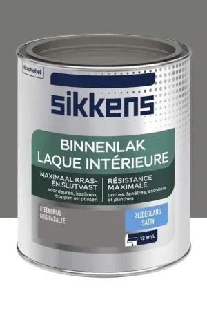 Promotion Laque intérieure SIKKENS Gris basalte