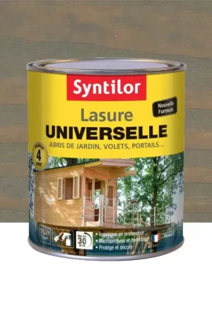 Commander Vite Lasure Universelle 4 ans SYNTILOR Gris