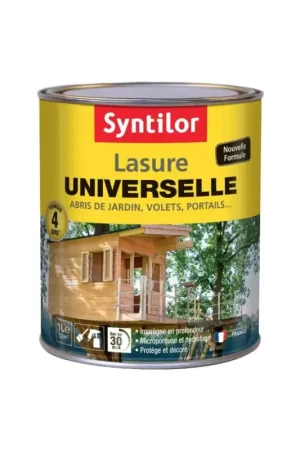 Soldes Lasure Universelle 4 ans SYNTILOR Blanc