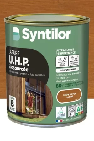 Super Prix Lasure U.HP Biosourcée Nature Protect SYNTILOR Chene Moyen