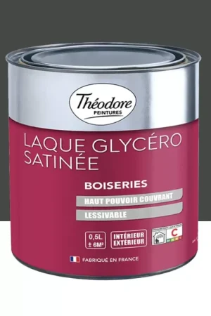 Achat Immédiat Laque Glycéro Satinée Théodore Noir