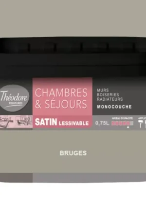 Achat Immédiat Chambres & Séjours Théodore Satin Monocouche Bruges
