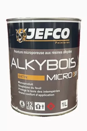 Peinture Alkybois Micro JEFCO Blanc satin Must-Have