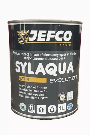 Peinture Sylaqua Evolution JEFCO Blanc satin Acheter En Ligne