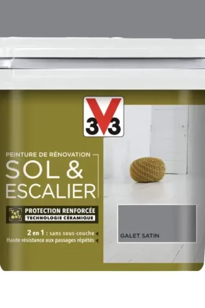 Peinture De Rénovation V33 Sol & Escalier Galet Dernière Chance