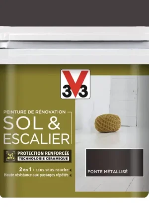 Peinture De Rénovation V33 Sol & Escalier Fonte Meilleur Choix