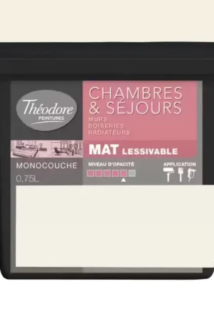 Authentique Peinture Chambres & Séjours Théodore Mat Monocouche Kimono