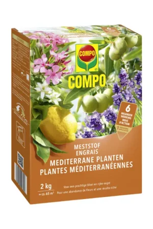 Prix Cassé Engrais pour plantes méditerranéennes 2 kg COMPO