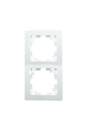 Produit De Marque Plaque de recouvrement double blanche PROFILE