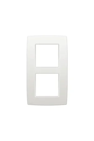 Plaque de recouvrement double verticale blanche 25 pièces NIKO Acheter En Ligne