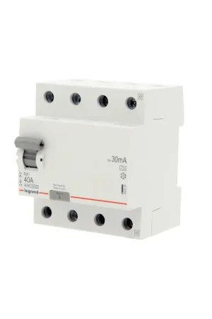 Usine Directe Disjoncteur différentiel RX3 40A 4 pôles 30 mA LEGRAND