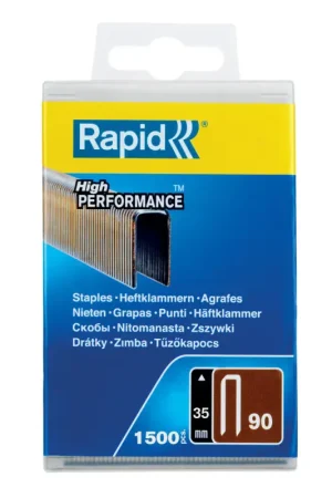 Agrafe étroite n°90 35 mm 1500 pièces RAPID Acheter En Ligne