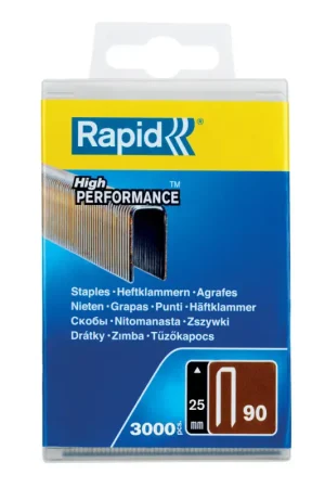Must-Have Agrafe étroite n°90 25 mm 3000 pièces RAPID
