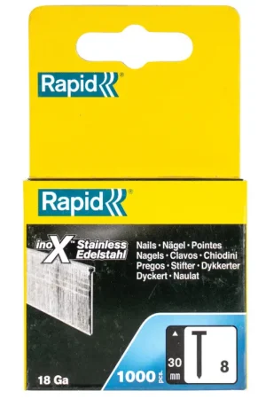 Clou n° 8 30 mm 1000 pièces RAPID Meilleure Vente