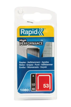 Agrafe en fil fin n° 53 10 mm 1080 pièces RAPID Commander Maintenant