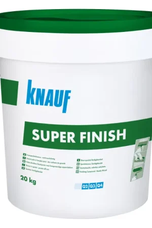 Commande En Gros Enduit de finition Super Finish 20 kg KNAUF