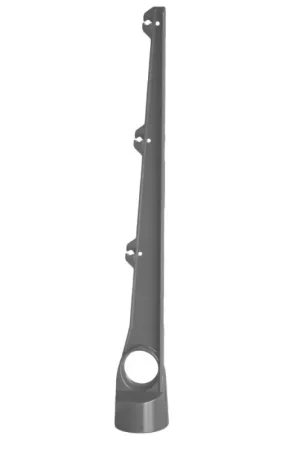 Bavolet droit de clôture anthracite 48 mm GIARDINO Prix Choc