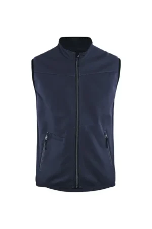 Gilet de travail Softshell Stretch+ bleu marine et noir XXXL BLAKLADER Top Vente