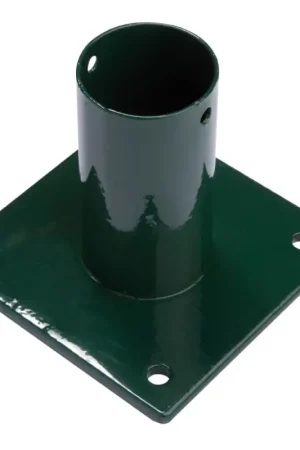 Vente Directe Pied en acier vert Ø 60 mm x 11 cm GIARDINO