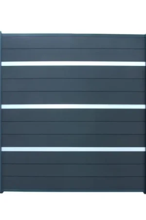 Top Vente Panneau décoratif design Lucca anthracite 180 cm GIARDINO