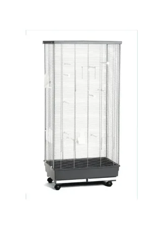 Expédition Rapide Volière Fabienne pour oiseau anthracite 64 x 45 x 140 cm MPS