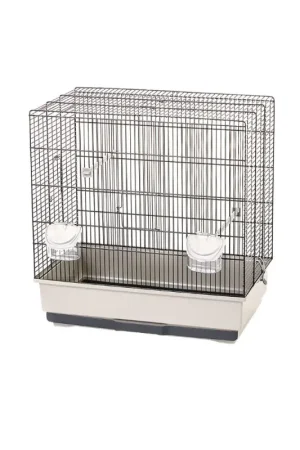 Achetez Aujourd'hui Cage Katia pour oiseau beige et noire 41 x 31 x 50 cm MPS
