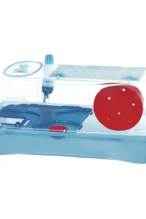 Prix Bas Cage Kleo Box pour hamster bleue 58 x 32 x 31 cm MPS