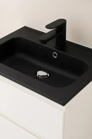 Plan de toilette Romee noir mat 81 cm THYS Expédition Rapide