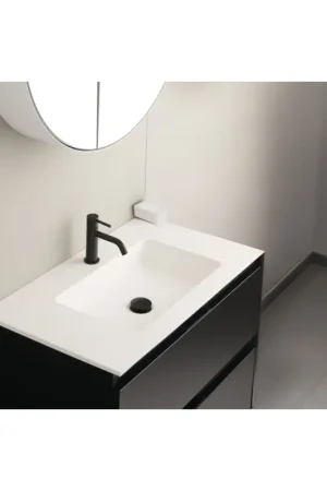 Commande En Gros Plan de toilette Qube blanc mat 81 cm THYS