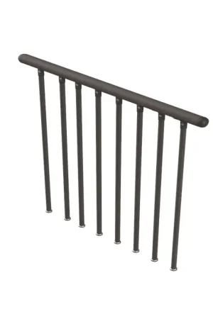 Commander Vite Kit garde-corps pour escalier en colimaçon Delta anthracite SOGEM