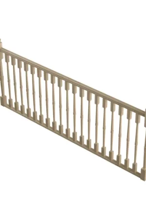 Seulement Aujourd'hui Kit garde-corps type T pour escalier Provence 320 cm SOGEM