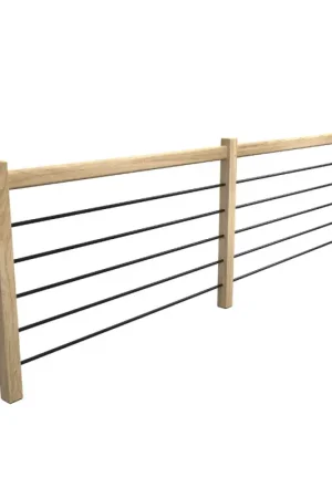 Achat Immédiat Kit garde-corps en chêne pour escalier Trendy Eco 320 cm SOGEM