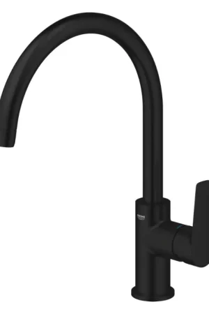 Petit Prix Mitigeur pour évier de cuisine Start Edge noir GROHE