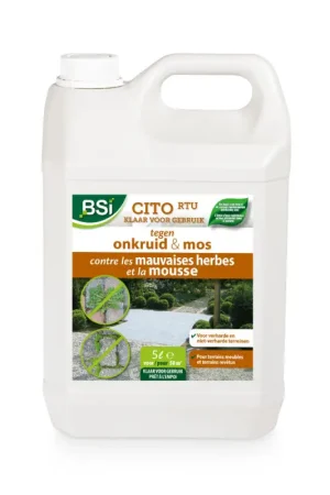 Désherbant et anti-mousse Cito 5 L BSI Vente Directe
