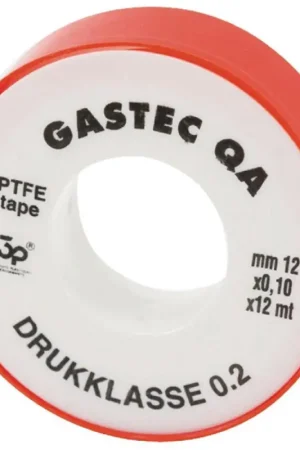 Ruban de téflon Gastec 12 mm x 12 m SANINSTAL Commander Vite
