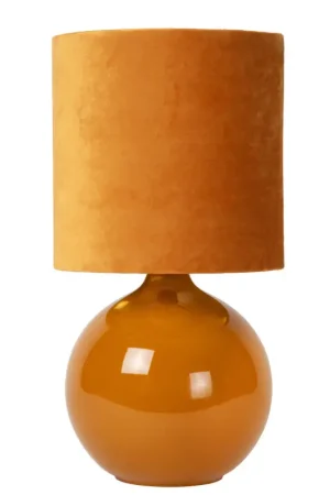 Remise Lampe de table Esterad jaune E14 40 W LUCIDE