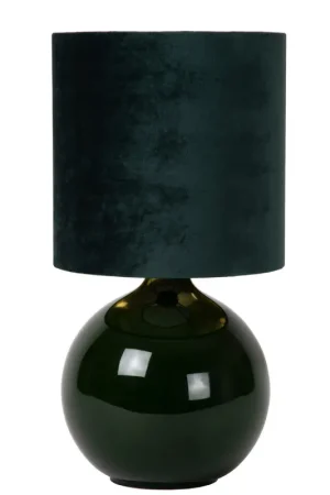 Satisfait Ou Remboursé Lampe de table Esterad verte E14 40 W LUCIDE