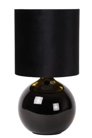 Lampe de table Esterad noire E14 40 W LUCIDE Super Prix