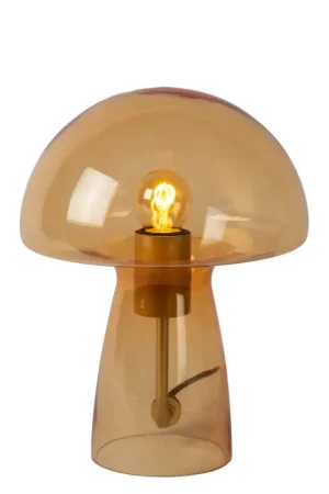 Expédition Rapide Lampe de table Fungo orange E27 60 W LUCIDE