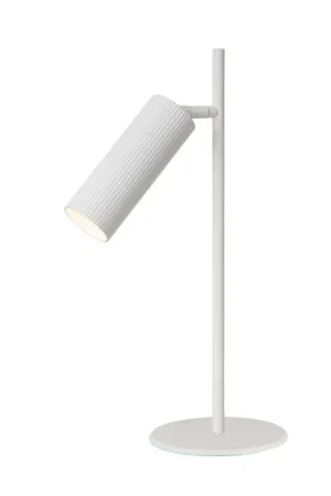 Authentique Lampe de table Clubs blanche GU10 40 W LUCIDE