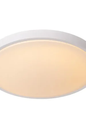 Plafonnier Dasher blanc IP44 1550 lm 24 W LUCIDE Prix Cassé
