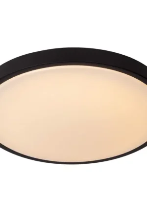 Réduction Plafonnier Dasher noir IP44 1550 lm 24 W LUCIDE