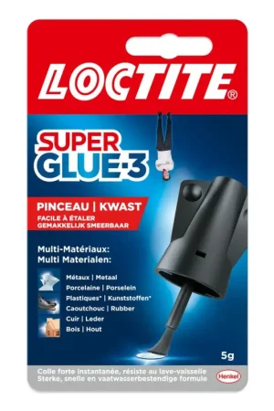 Colle Super Glue-3 Pinceau 5g LOCTITE Promotion Saisonnière