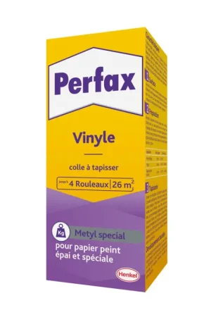 Colle pour papier peint Vinyle 0,18 kg PERFAX Acheter Direct
